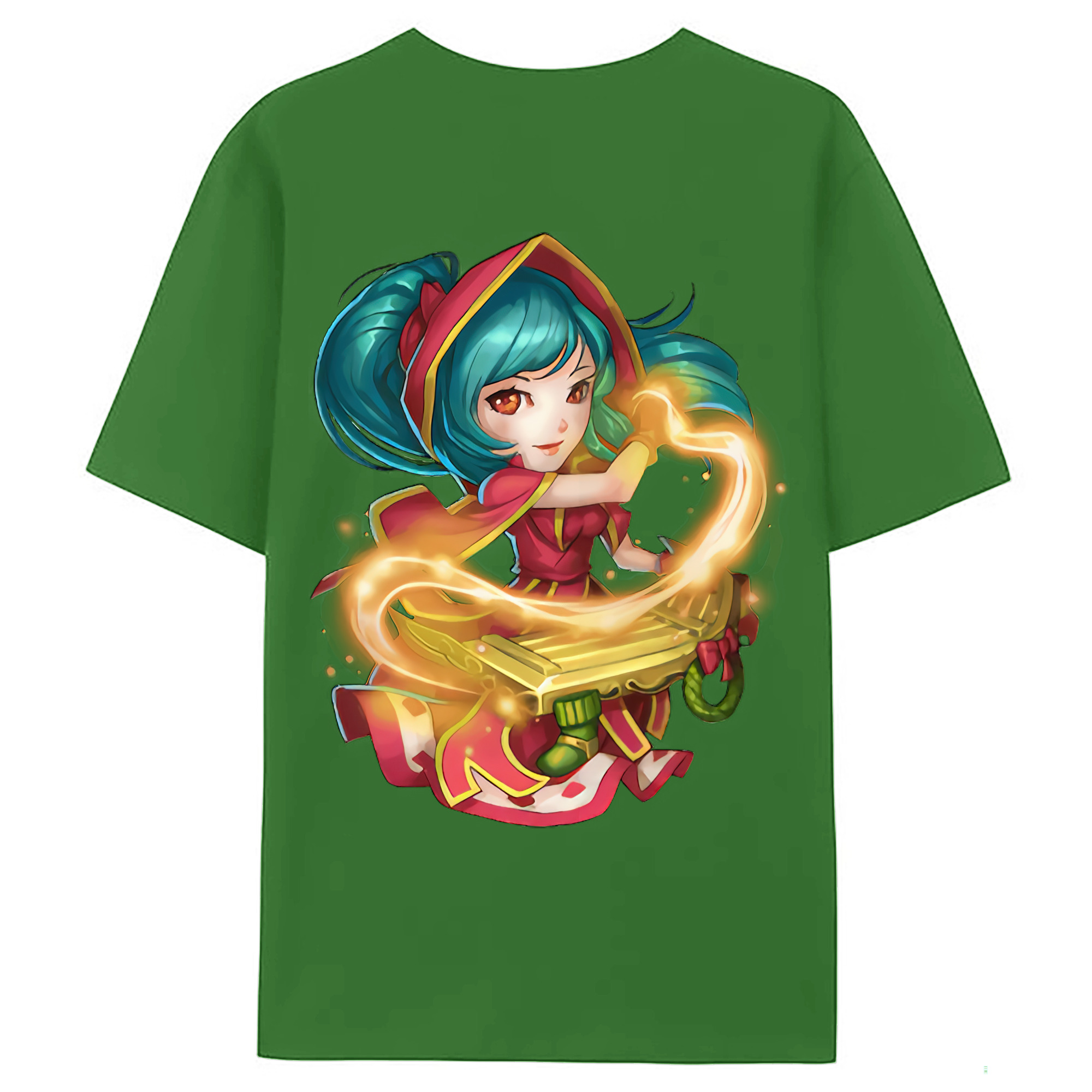 （画像用） リーグ・オブ・レジェンド League of Legends LOL レディース半袖Tシャツ(バックプリント)